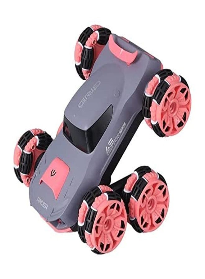 Wonder Digital سيارة التحكم عن بعد الرقمية Wonder Digital Stunt Rotary Climbing Big Twisted RC Car، سيارة تحكم عن بعد 2.4 جيجاهرتز رباعية الدفع، قابلة للتحويل مع موسيقى وإضاءة رقص على الوجهين - متعددة - Image 1